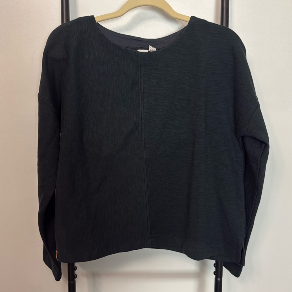 TenTree Wear Your Impact Sweatshirt Pullover Green Long Sleeve Crew Women Size L